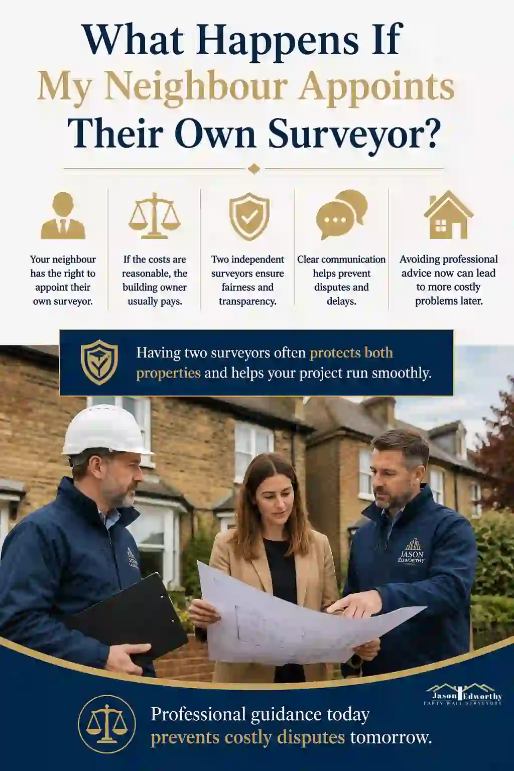 What Happens If My Neighbour Appoints Their Own Surveyor Winsford?